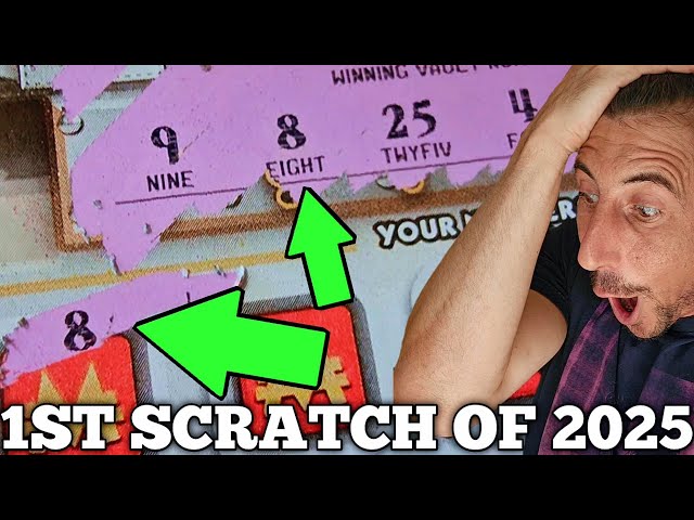 🔥I Got It on the 1ST Scratch of 2025 | Scratch Life🚀