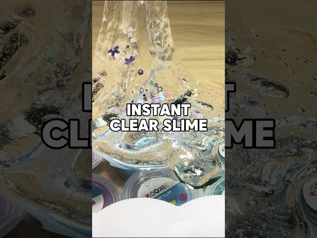 INSTANT CLEAR SLIME 🤯