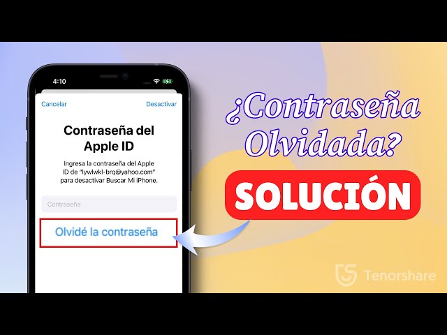 Olvidé Mi ID de Apple y No Puedo Activar Mi iPhone Solución 2024