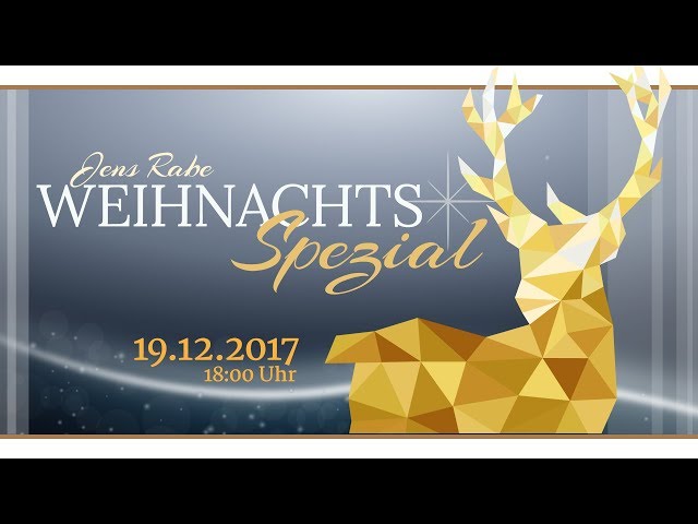 Jens Rabe Weihnachtsspezial LIVE - 19.12.2017