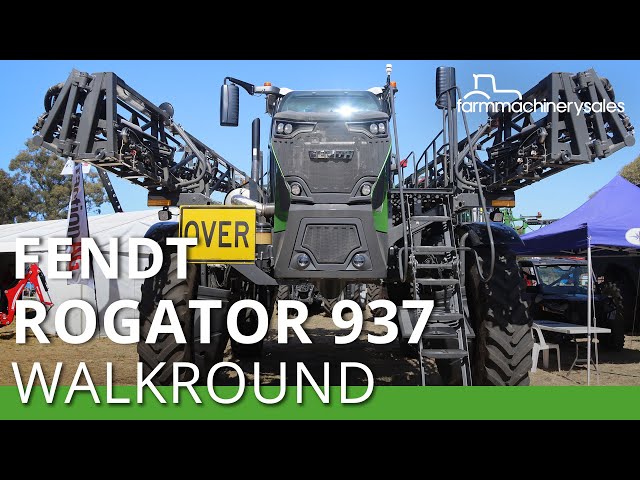 2024 Fendt Rogator Walkaround | 937 sprayer makes Aussie debut at WMFD