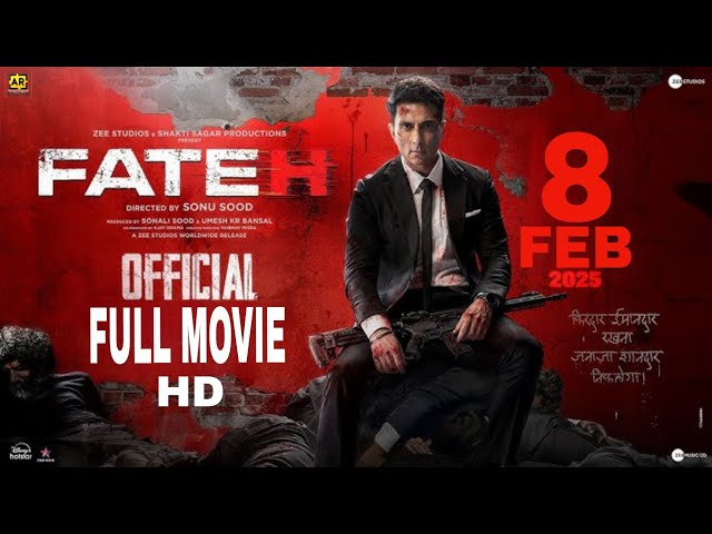 FATEH (2025) Sonu Sood New Released Bollywood Super Hit Action Movie in 4k | Jacqueline New Movie