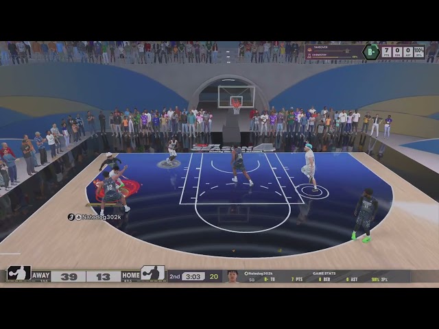 NBA 2K25 The Rec ...insane poster