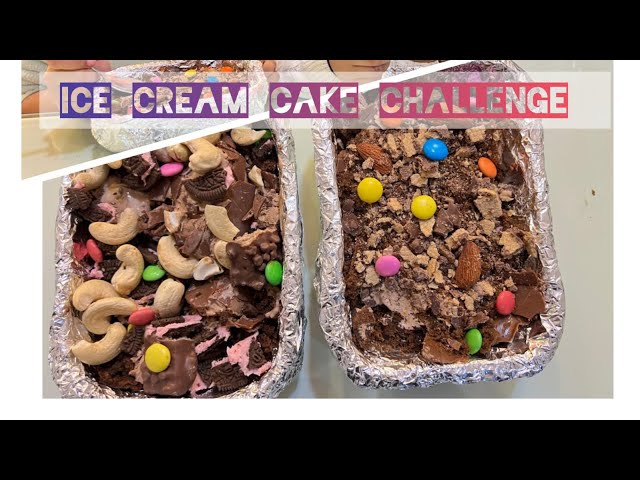 Ice-creamcakechallenge @VibeWithTanushOfficial