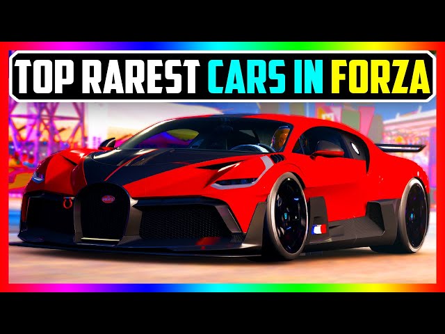 UPDATED Top 10 Rarest Cars in Forza Horizon 5 - Most Expensive (NEW 2025!)