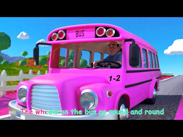 Wheels on the Bus | Fun Sing-Along Nursery Rhyme for Kids!