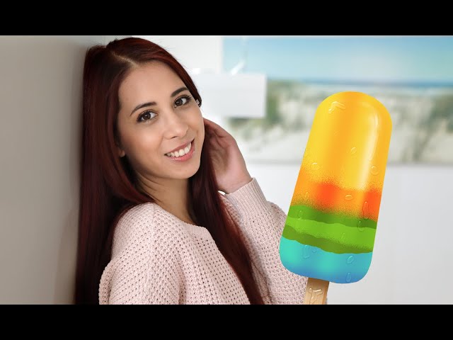 ASMR IN VR VIDEO 4K | PAULA EATS ICE CREAM BAR TILL LAST PIECE | EATING SOUNDS