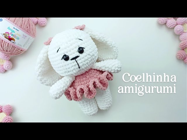 FAÇA ESTA COELHINHA SUPER FOFA DE AMIGURUMI