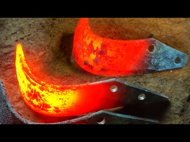 ASMR The Story of the Interior Blacksmith‼️ The Traditional Sound of Making Rotary Knives