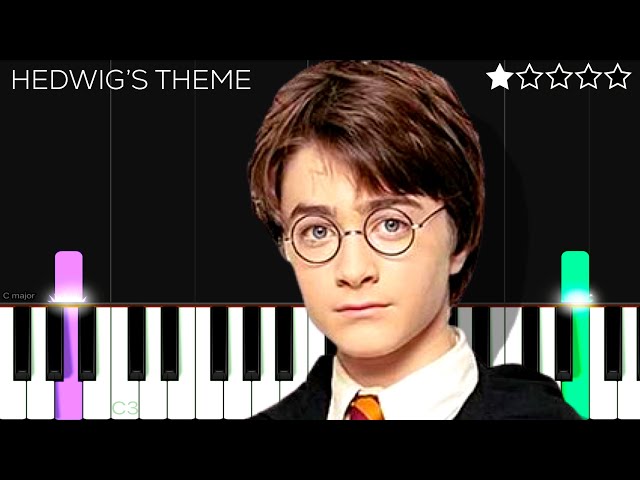 Harry Potter - Hedwig’s Theme |  EASY Piano Tutorial