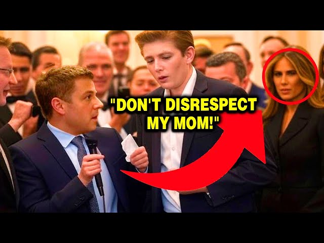 Barron Trump Destroys Liberal Journalist Who Tried to Ambush His Mother Melania