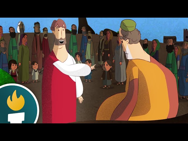 Jesus And The Unpopular Zacchaeus | Animated Bible Story For Kids