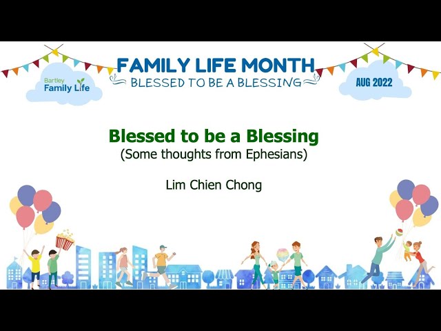 14 Aug 2022, BCC Family Life Month (SgSL) (CC)