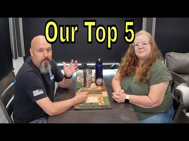 Top 5 RV Places And Products After 2 Years Full Time