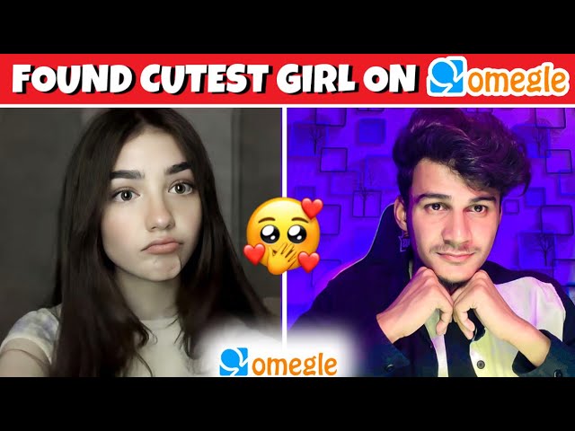 I Found Cutest Girl On Omegle 😍 I Found My Love on Omegle @adarshuc