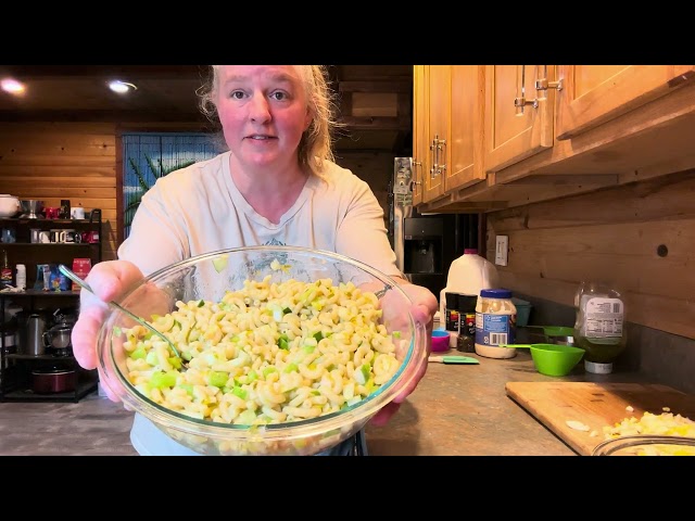 Macaroni salad from Dolly Parton’s Dollywood cookbook