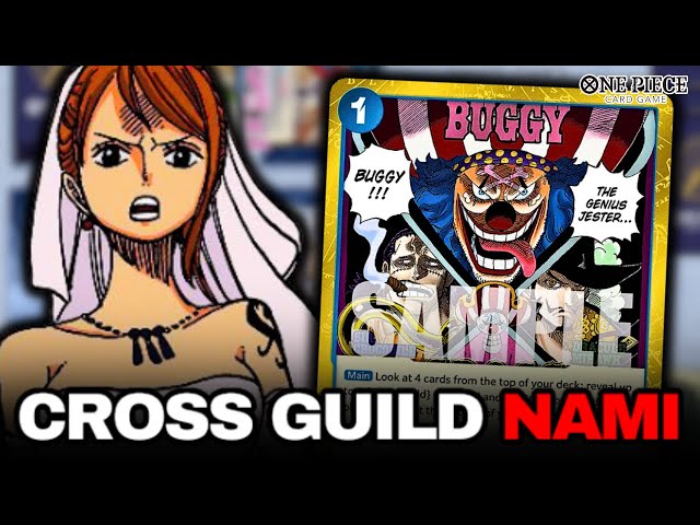 Cross Guild Nami Mill Returns - 4 Searchers Is INSANE!? | OP09 | OPTCG Ranked Sim Gameplay