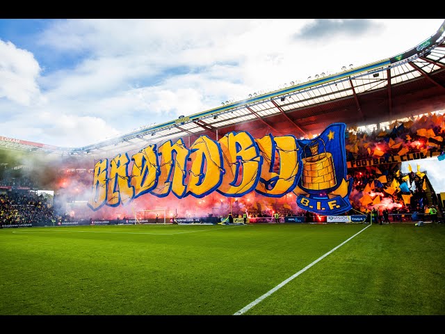 Brøndby Tifo til derby mod FCK (2019-10-06)