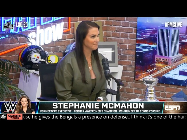 Stephanie McMahon shares heartfelt story on how Connor’s Cure was founded | The Pat McAfee Show