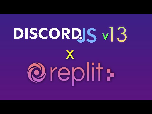 How to use Discord.js v13 with Repl.it