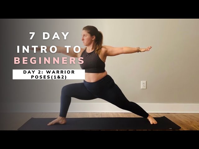 Beginner’s Yoga: Day 2 of 7 Day Challenge - Warrior Poses for Beginners to Yoga