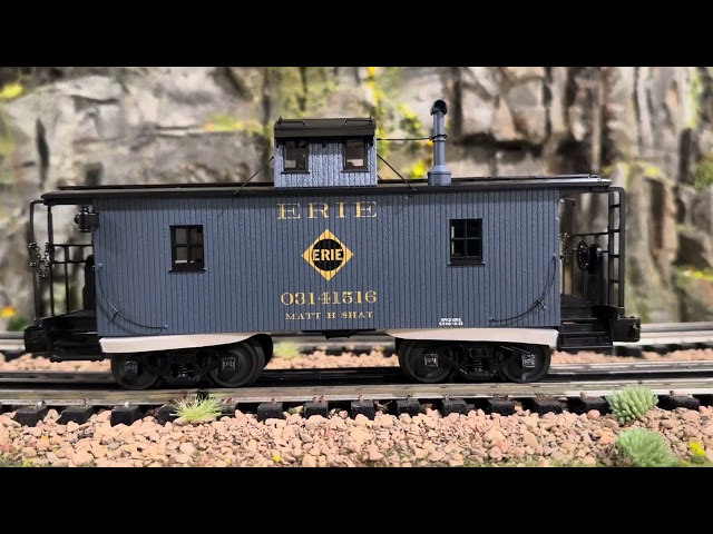 Lionel  2024 N6B Erie WOODSIDE Caboose 2426870.    Lionel Trains.    Joestrainworld