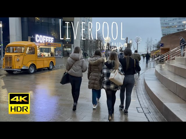 Liverpool, UK 4K-HDR Walking Tour - 2021 - Tourister Tours