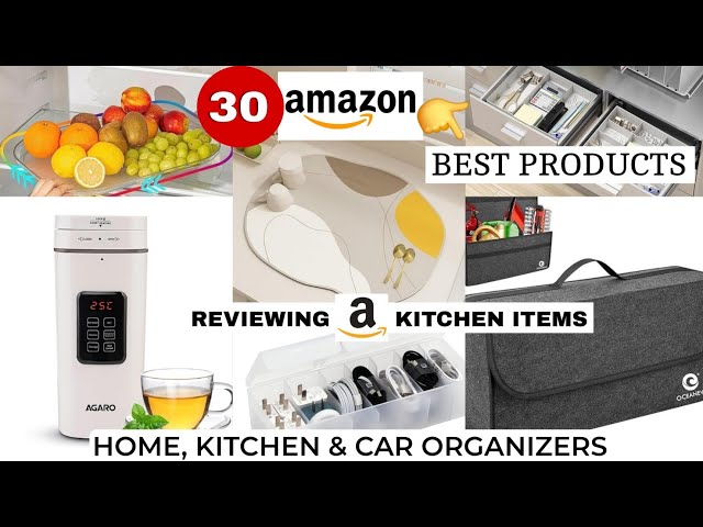 👉Reviewing 30AMAZON KITCHEN Products, I BOUGHT RECENTLY💫 | TRIED & TESTED AMAZON KITCHEN ITEMS