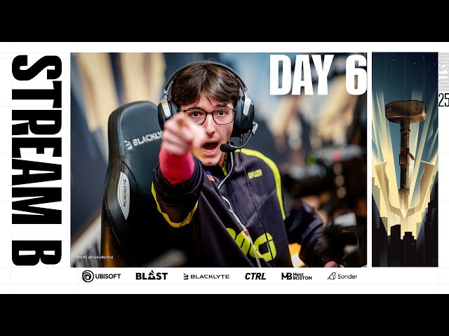 Six Invitational | Stream B | Group stage | Day 6