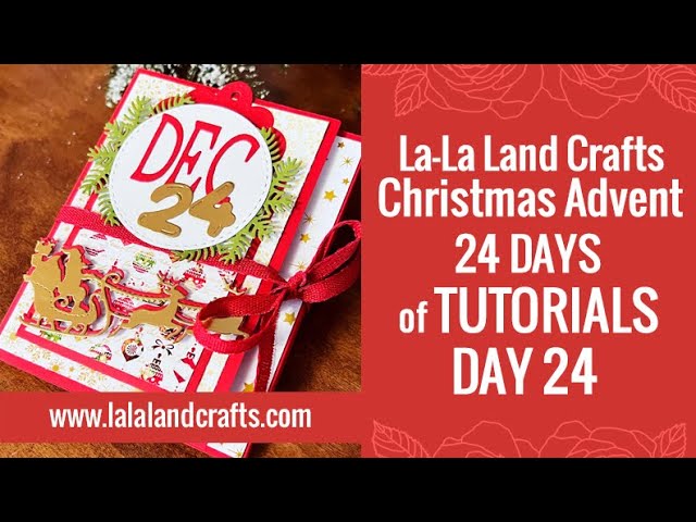 Christmas Eve Mini Folio - 24 DAYS of TUTORIALS - DAY 24