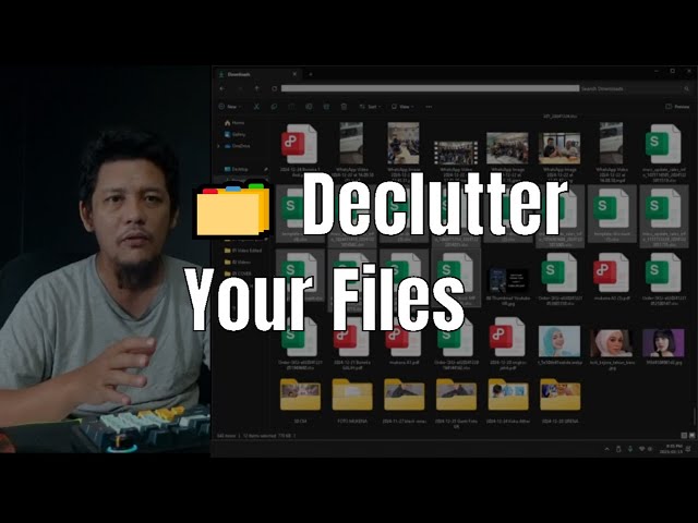 Declutter Your Downloads & Reduce Stress – Simple Productivity Hack!