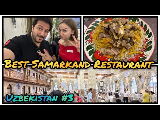 Samarkand Best Restaurant #samarkand #uzbekistan #travel #food #hindi #urdu#pakistan #india #wizzair