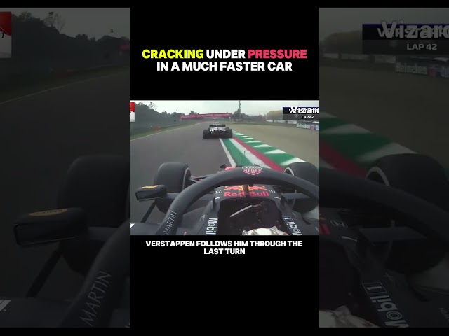 Cracking Under Pressure In A Much Faster Car