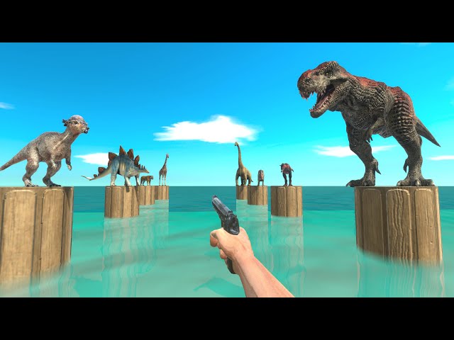 I Search and Hunt Dinosaurs at Sea - Animal Revolt Battle Simulator