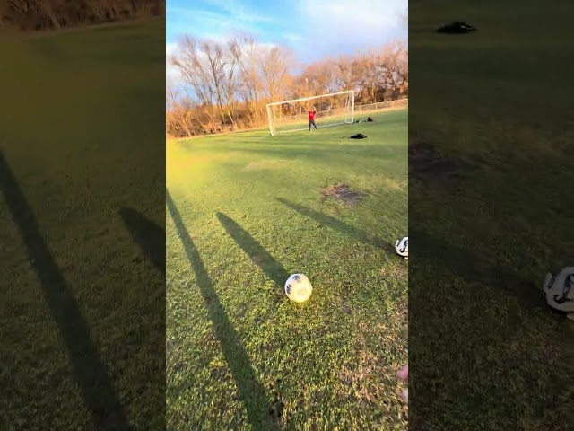 Unstoppable Shot or Miracle Save? 🧤⚽🔥 #Football #SoccerHighlights #GoalkeeperSkills #Shorts