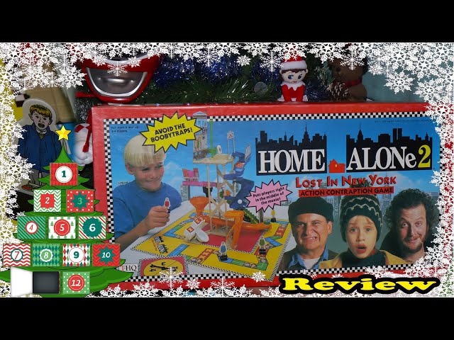 Home Alone 2 Lost In New York Action Contraption (1992) Board Game (12 Days of Christmas Games)