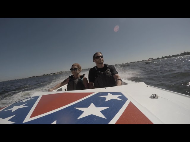 Jersey Speed skiff 2017 at Long Branch Ice Boat Ramp and Yacht Club