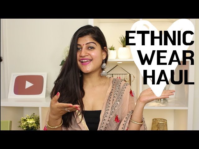 ETHNIC WEAR HAUL + LOOKBOOK || FT. INSTAGRAM STORE, CLUB FACTORY AND SAROJINI NAGAR