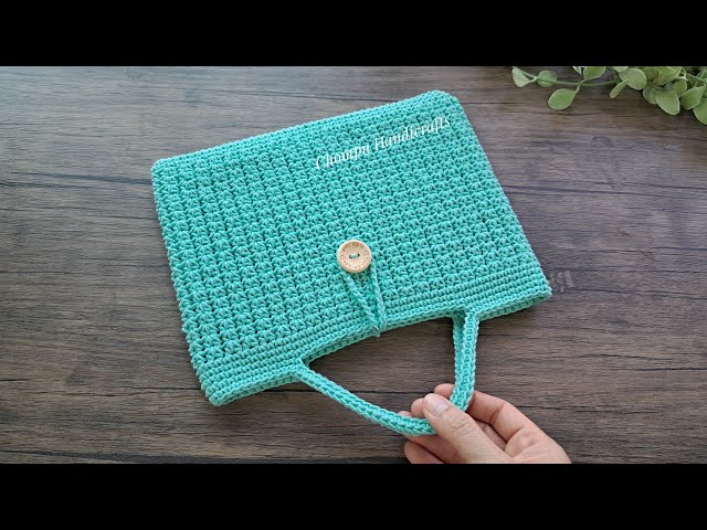 Crochet Tablet Case Tutorial | Beginner friendly! | Chompu Handicrafts