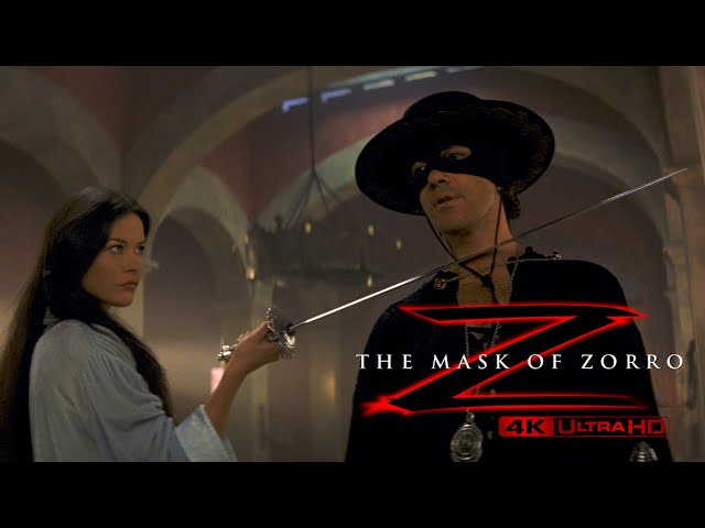 The Mask of Zorro 4K UHD - Zorro vs Elena Duel | High-Def Digest