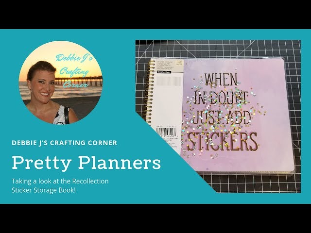 Pretty Planners!| Checking out the Recollections Sticker Book!