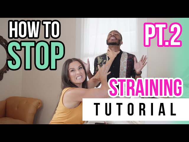 How to Avoid Straining Your Voice  Pt.2 | Tutorials Ep.49 | Healthy Voice