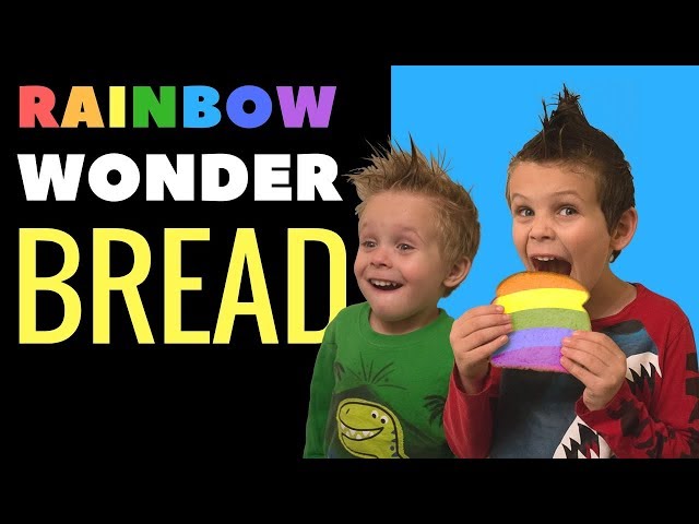 Editable DIY Rainbow Toast