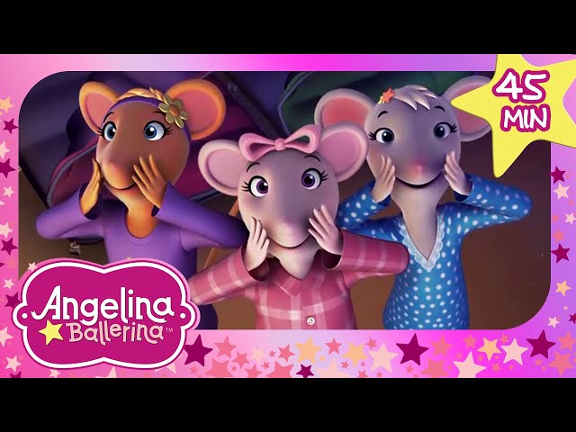 Girls Sleepover Party | A Night of Fun and Friendship | Full Episodes | Angelina Ballerina