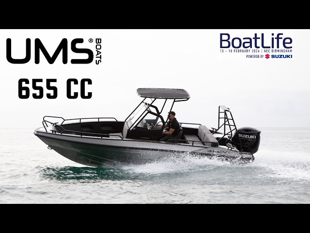 UMS 655 CC Walkthrough | BoatLife 2024 | The Wolf Rock Boat Company