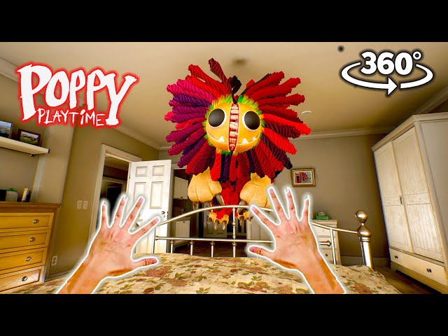 I Escaped Poppy Playtime Chapter 4 In VR! 360° VR Animation | 4K VR 360