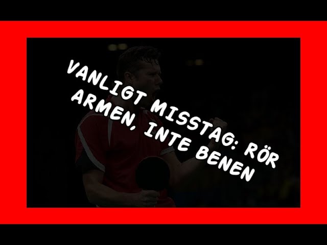 Vanligt misstag: Rör armen inte benen (del 2/5)