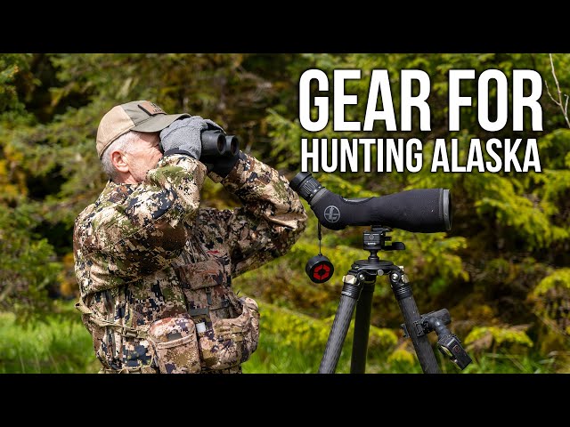 Gear For a Black Bear Hunt in Alaska!