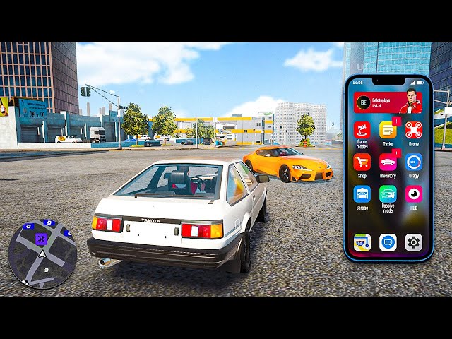 O MELHOR JOGO DE CARROS PARA CELULAR EM MUNDO ABERTO! DRIVE ZONE ONLINE