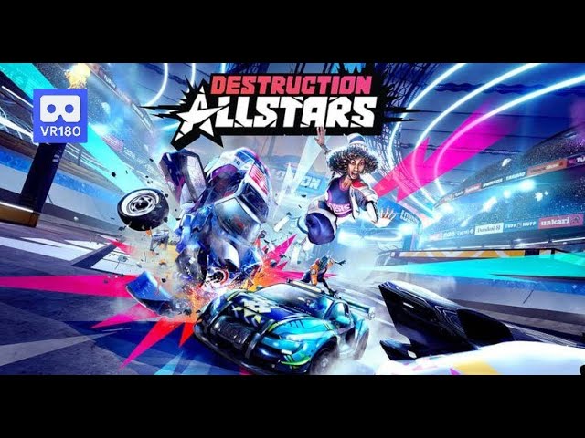 3D 180VR 4k Destruction AllStars & Astro Bot Playroom Sony Playstation5